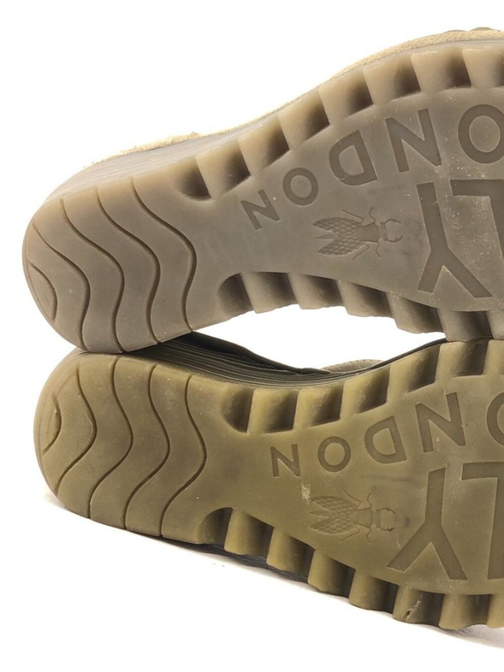 Fly London Yoel Cupido Khaki Wedge Sandals EUR 37 - Picture 14 of 15